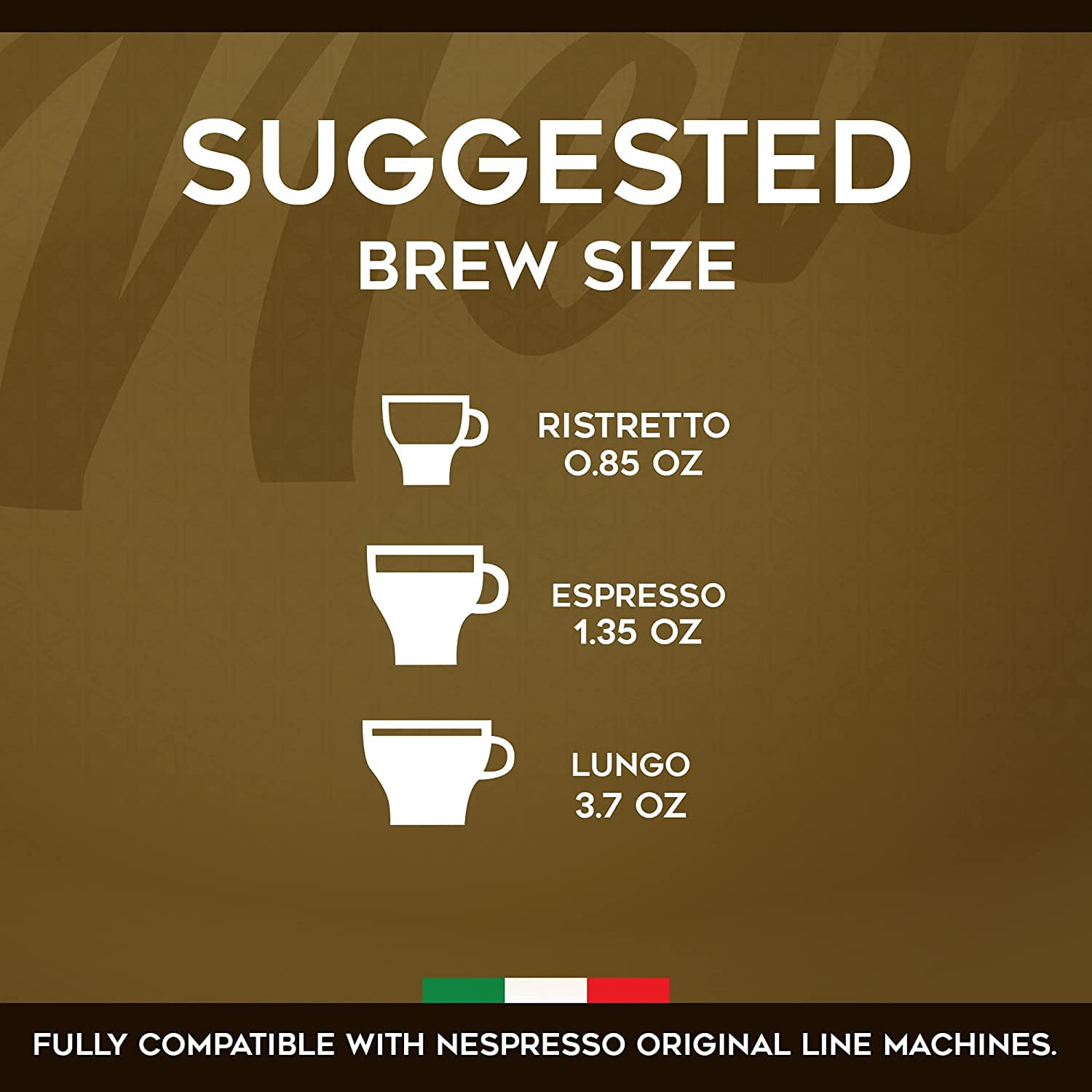 Espresso Italia Capsules, Tierras de Colombia, Aluminum, 100 Count