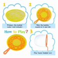 thumbnail image 5 of 15PCS Big Bubbles Wand Kit for Kids Creative Bubble Making Toy Colorful Bubble for Outdoor Activity, 5 of 5