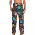 thumbnail image 5 of Mens Woman Woman Sleepwear Loose Sleep Pants Pajamas Cute Cartoon Hedgehog In The Fantasy Forest Long Lounge Bottoms Casual Homewear, 5 of 6