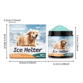 thumbnail image 3 of Yegbong Pet-Friendly Ice Melter For Concrete Floors Streets, Pet & Child Safe Winter Snow Ice Melting Solution, Effective Snow And Ice Removal Agent For Outdoor Use, 3 of 8