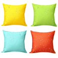 thumbnail image 1 of Fundas de Almohada Impermeables para Exterior SOFJAGETQ 45x45 cm - 4 piezas, 1 of 7