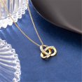 thumbnail image 6 of KDSJSXW Gold Necklaces for Women 2024 Unlimited Diamond Pendant Necklace Sterling Silver Necklace for Women Gold Choker Necklaces for Woman Prom Jewelry(Gold,One Size), 6 of 6