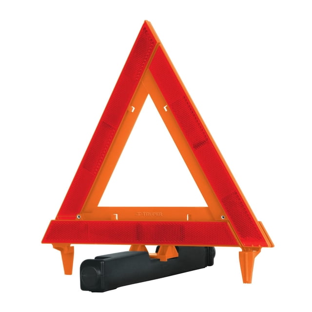 Triángulo De Seguridad De Plástico 29 Cm Truper Truper TRISE-290