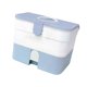 thumbnail image 3 of Caja de almacenamiento Bolsa de cosméticos de gran capacidad Capacidad de carga 3 kg Contenedor portátil profesional Accesorios de manicura Bolsa de , Azul Yinane Estuche de transporte de esmalte de uñas, 3 of 8