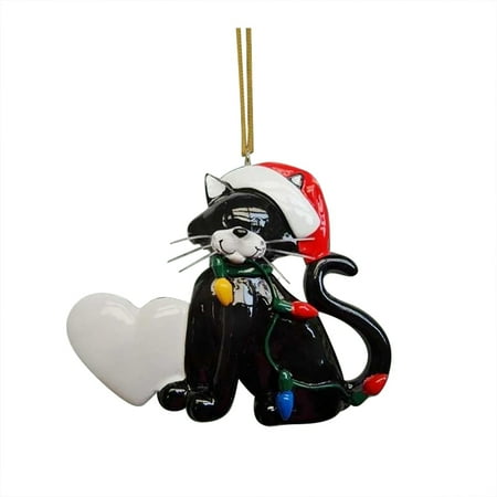 

Lizheee Christmas Cat Pendant Christmas Cute Cartoon Vintage Stained Glass Panel Christmas Decorations Garland Large Christmas Trim A Home Christmas Decorations Stained Glass Panels 17 1/4 X24