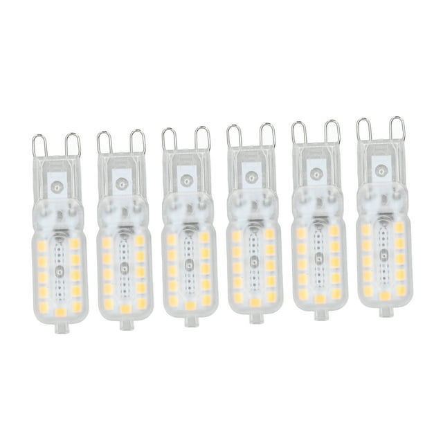 Bombilla, 6 piezas, bombilla LED G9, bombilla LED, funcionalidad de alta precisión