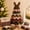 D#christmas tree, variant on DIY Quilted Christmas Tree Craft Kit, Pre‑Cut Patchwork Fabric Sewing Set for Adult Beginners, Complete Accessories, 11.81 Inch Self‑Standing 3D Layered Tabletop Ornament for Xmas Home Holiday Decor