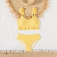 thumbnail image 2 of UAYOTSE Girls' 2 Piece Bikini Swimsuits Adjustable Straps with Chest Pad Girls Bathing Suit,Sizes 13-14 Years, 2 of 7
