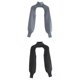 thumbnail image 1 of Suéter Corto de Cuello Alto de 2 Piezas Suéter de Manga Larga con Cuello Halter Hugo Tops de suéter de punto jersey, 1 of 10