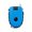 Color:Blue, variant on 4 Figure Combination Lock Retractable Steel Cable Professional Strong Lock for Bicycles Scooters Luggage