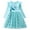 Blue, variant on Little Girls Dresses Long Sleeve Autumn Spring Casual Tutu Dress Size 6-7T