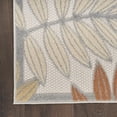 thumbnail image 2 of Nourison Aloha Indoor/Outdoor Blue Mocha 6' x 9' Area Rug (6x9), 2 of 10