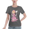 thumbnail image 1 of T-Shirt Basique à Manches Courtes pour Femme Cardinal Sakura, 1 of 6