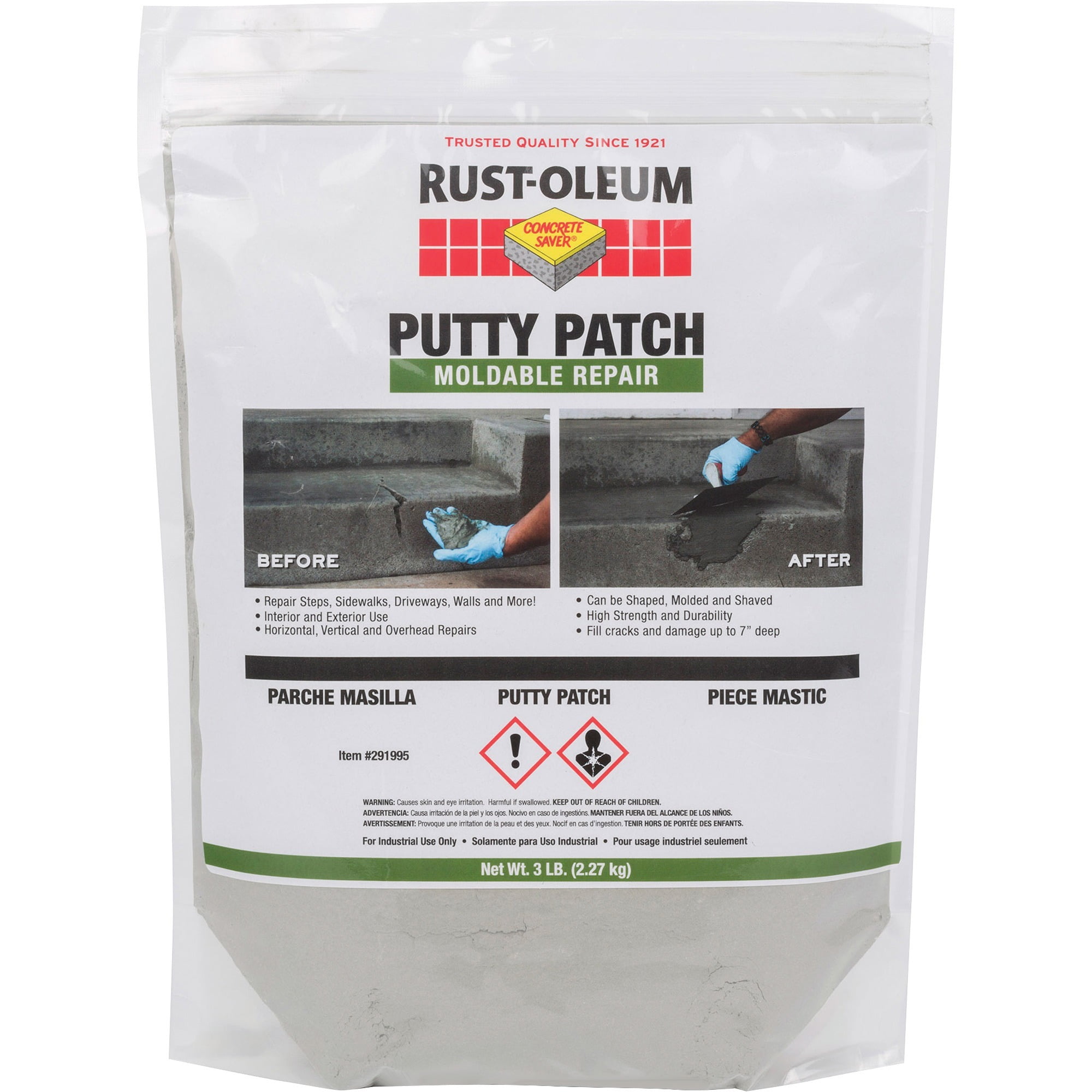 RustOleum Concrete Saver Putty Patch
