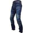 thumbnail image 2 of JuicyTrendz Men’s Motorcycle Pants Motorbike Riding Denim Jeans Motocross Protective with Removable Pads Blue W32-L34, 2 of 7