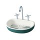 thumbnail image 3 of Jabonera Sin taladro Bandeja de jabón Mantenga el jabón seco Fácil de limpiar Caja de almacenamiento de jabón Soporte de caja de jabón Jabonera con Verde Sunnimix Jabonera, 3 of 8