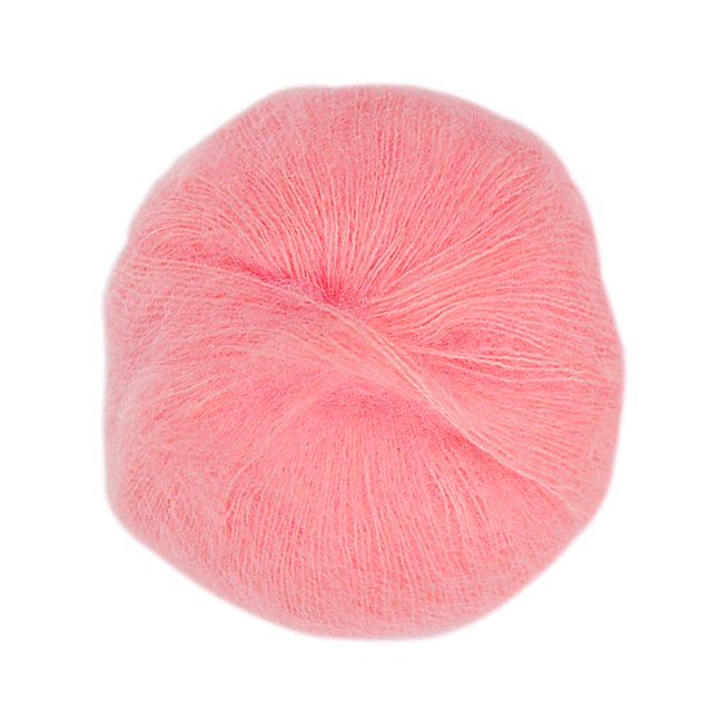 Bearachild Hilo de tejer de ganchillo de 26g, hilo de tejer para manualidades DIY para el hogar, hilo de ganchillo, hilo de tejer a mano Tela de costura y artesanía colorete rosa