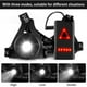 thumbnail image 4 of Luz LED de seguridad nocturna, iluminación dual, luz de carrera impermeable para exteriores para una visibilidad inigualable, 4 of 5