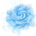 thumbnail image 2 of Murdock, Ramona 12x12 White Modern Wood Framed Museum Art Print Titled - Blue Rose, 2 of 4