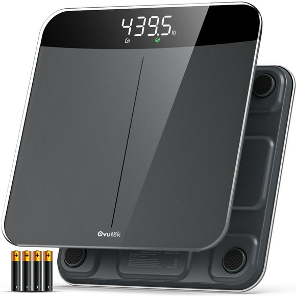Báscula digital OVUTEK para peso corporal 450 alta precisión LED brillante