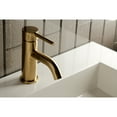 thumbnail image 2 of Fauceture LS8223DL Concord Single-Handle Bathroom Faucet with Push Pop-Up, Brushed Brass, 2 of 5