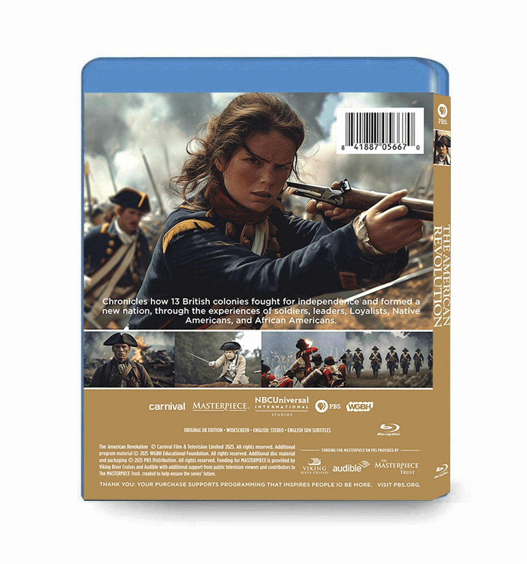 American Revolution Season 1 BR Box Set Episodes 1-6 Complete Series ...