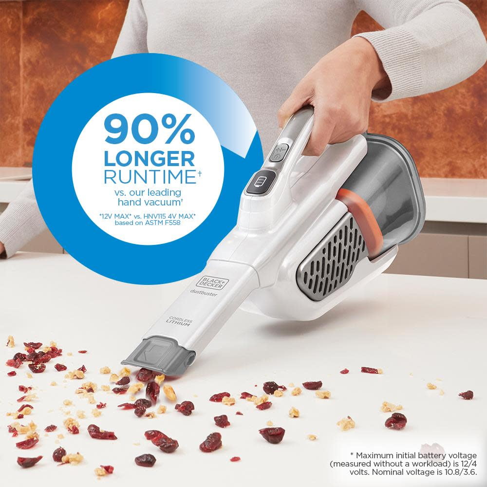 Black and Decker NW4820 4.8 V Wet and Dry Dustbuster Cordless Hand Vacuum
