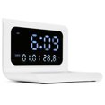 thumbnail image 1 of Charger Clock, Mult-function TYPE-C Charging Interface Digital Alarm Clock ABS Material with LED Display Plate for Indoor, 1 of 7