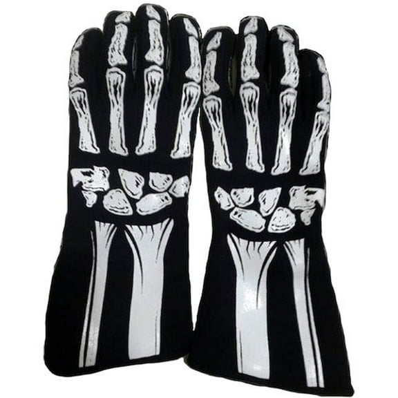 RJS Racing Equipment 600080135 Skeleton Single Layer Nomex Racing Gloves SFI 3.3