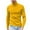 Yellow, variant on cfhntfmh Mens Turtleneck Sweaters Casual Ribbed Long Sleeve Slim Pullover Knitted Sweaters Fall Winter Fashion Outfits