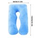 thumbnail image 3 of FloHua U-Shaped Maternity Pillow Cover – Washable & Removable, Perfect for Pregnant Women’s Sleep, Nursing & Comfort, Soft & Breathable Fabric, 3 of 9