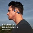 thumbnail image 6 of AfterShokz Aeropex - Open Ear Bluetooth Bone Conduction Sports Headphones - Sweat Resistant Wireless Earphones for Workouts and Running with Built in Mic (Eclipse Blue), 6 of 8