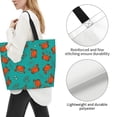 thumbnail image 3 of Disketp Colorful Crab Bolsa Tote Estampada para Mujer, Bolso de Hombro y de Mano para Compras y Viajes, 3 of 8