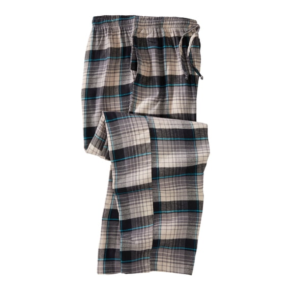 KingSize Men's Big & Tall Flannel Plaid Pajama Pants