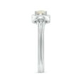 thumbnail image 5 of Angara Natural Opal Ring - Solitaire Opal Infinity Knot Ring for Women (Size-5mm) | October Birthstone Jewelry | 14K White Gold Opal Ring (Ring Size = 13), 5 of 11