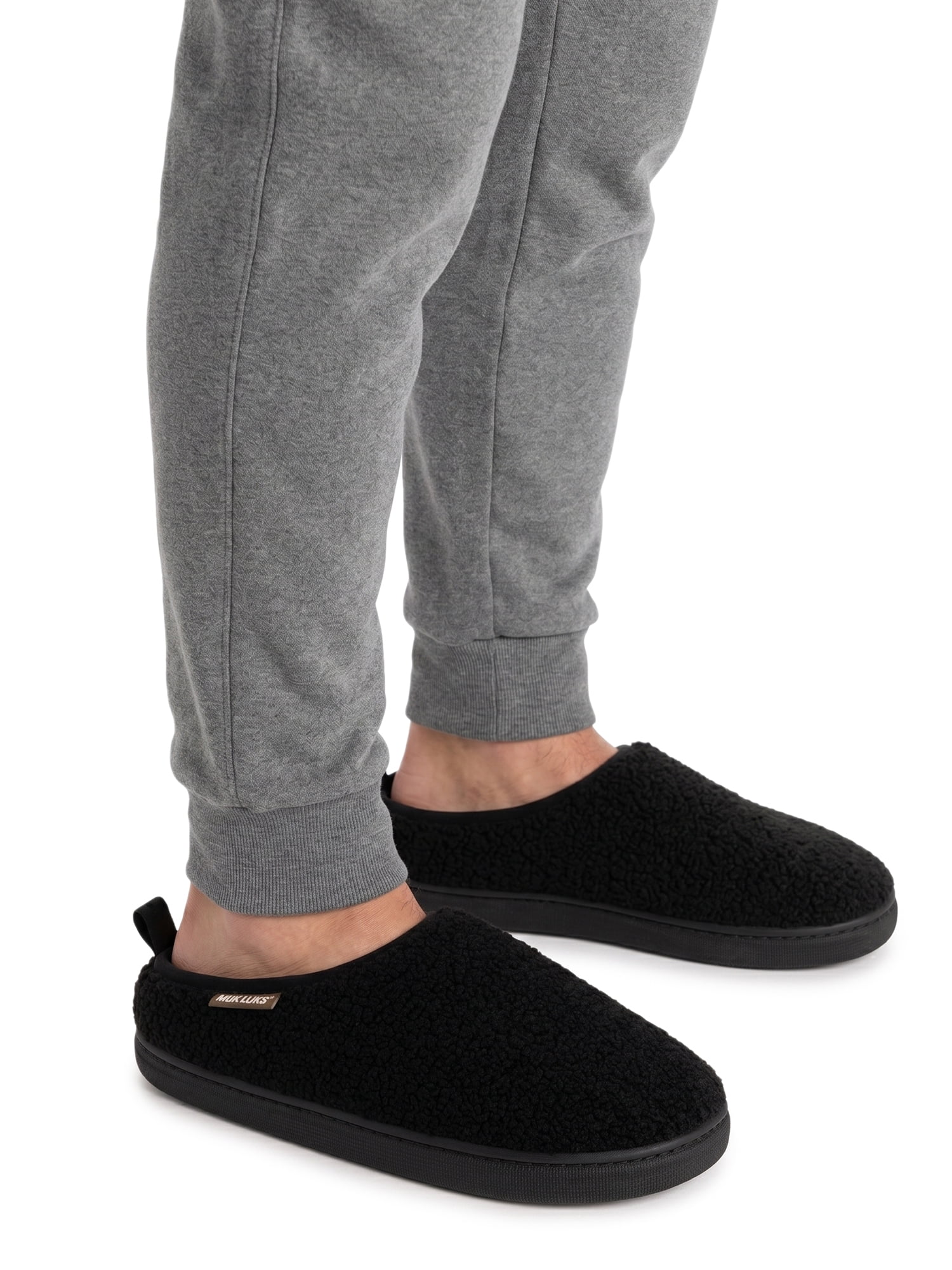 MUK LUKS Men's Cozy Clog Slippers