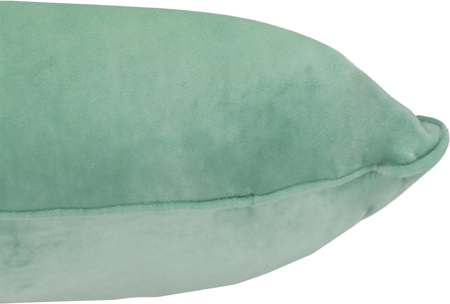 A1HC Hypoallergenic Down Alternative Pillow Inserts, 20x20 in, Square, Pack of 2, Como Green