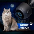 thumbnail image 5 of [Actualizado en 2022] Cámara de seguridad Wifi HD de 1080p, mini cámara con grabación de voz, cámara de niñera con detección de movimiento de audio y video, visualización remota Feliz Sencillez, 5 of 5