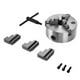 thumbnail image 3 of Juego de piezas de repuesto de accesorios de 3 mordazas de Metal con mandril de torno autocentrante con llave K11-160, 3 of 14