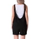 thumbnail image 3 of Mono de mezclilla sin mangas para mujer INSPIRE CHIC, pantalones cortos casuales sueltos con bolsillos, 2XL negro, 3 of 5