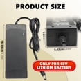 thumbnail image 7 of 46V 2A Ebike Battery Charger, Adapter for Rideal and Class 48V Electric Bicycle, Fast Charging Power Supply for Ebike, 7 of 7