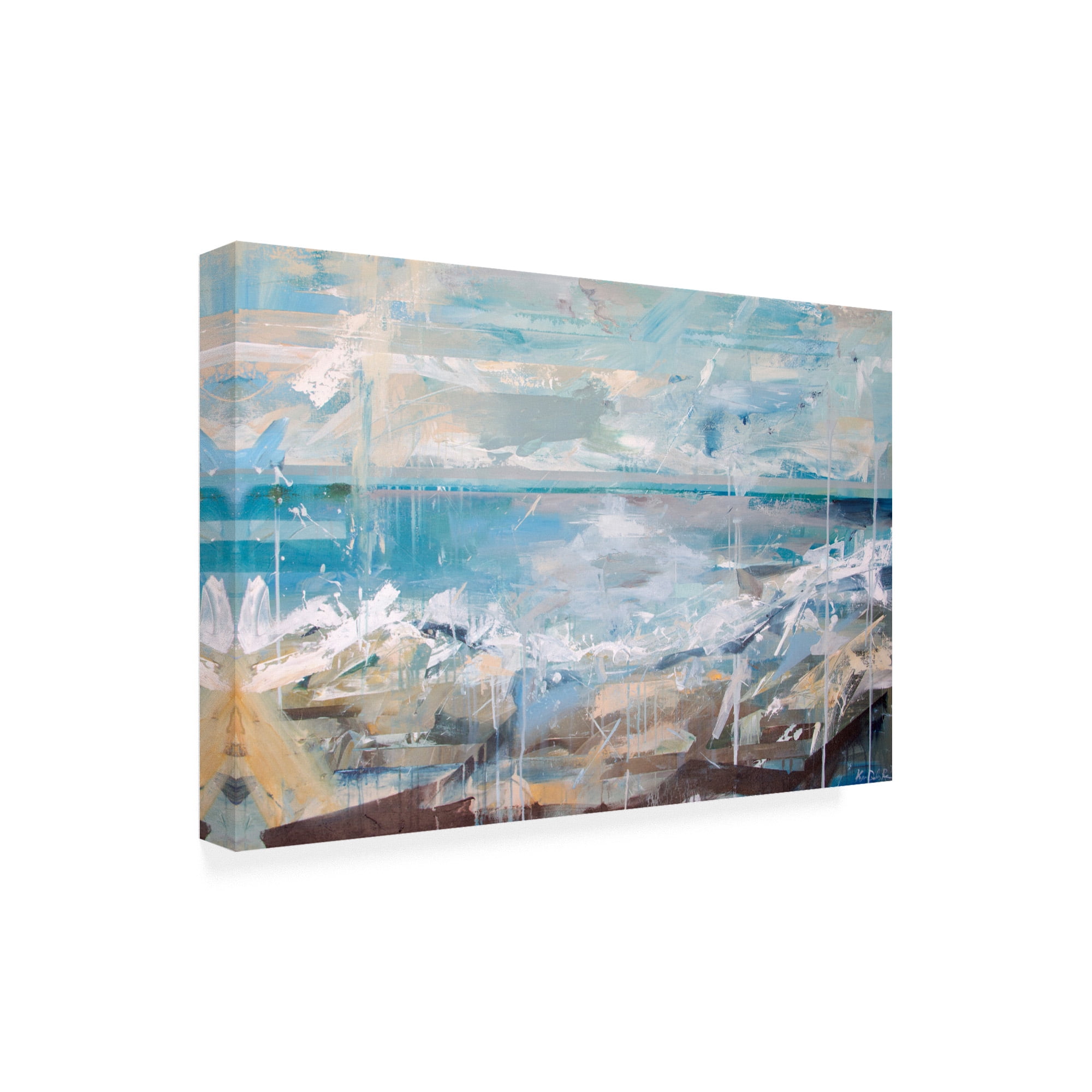 Trademark Fine Art 'Seawalk' Canvas Art by Kym De Los Reyes