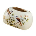 thumbnail image 1 of facefd Elegant Tissue Box Cover Organizer for Office Desk and Table Countertop Bird Flower, 1 of 9