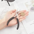 thumbnail image 5 of 4.9 Inch Round Nose Pliers Wire Cutter 4-in-1 Mini Precision Pliers Wire Bending Side Cutter Tools for DIY Jewelry Making Black for making, 5 of 9