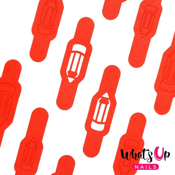 Download Whats Up Nails - Pencil Vinyl Stencils Nail Art Design ...