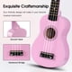 thumbnail image 4 of ADM Ukelele para principiantes Kit de ukelele de madera hawaiana para niños, adultos, estudiantes principiantes, paquete de ukelele profesional con lecciones gratuitas, correa para bolsa de concierto,, 4 of 5