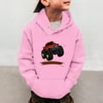 thumbnail image 2 of Hoodies for Boys 10 12 Car Printed Drop Shoulder Hooded Tops Comfortable Trendy Crewneck Cute Sweatshirt for Kids,A1-Pink,9-10 Years, 2 of 5