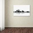 thumbnail image 3 of Trademark Fine Art "Des Moines Iowa Skyline BG-1" Canvas Art by Marlene Watson, 3 of 3