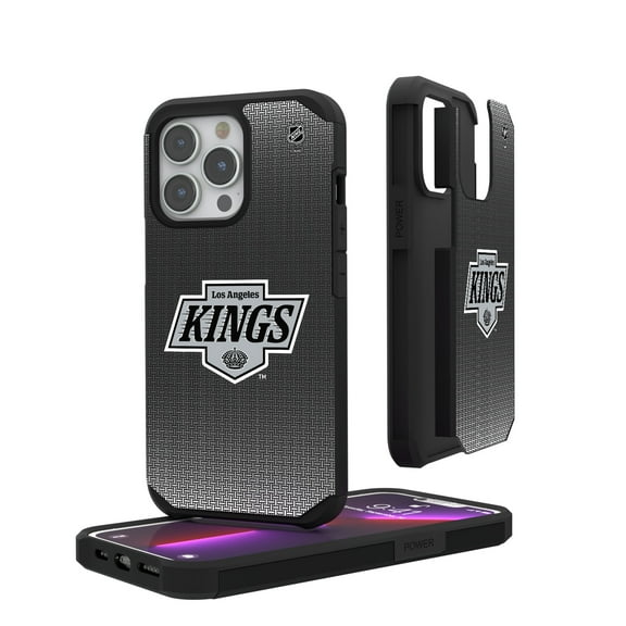 Los Angeles Kings Linen Logo iPhone Rugged Case