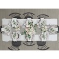thumbnail image 3 of Beaded Placemats Set of 4 for Dining Table, Table Placemats, 14 Inches Round - Gold Ivory, 3 of 6